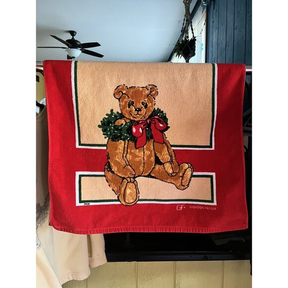 Vintage gordon fraser christmas towel - Picture 1 of 5